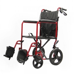 Lightweight Folding Transport Wheelchair